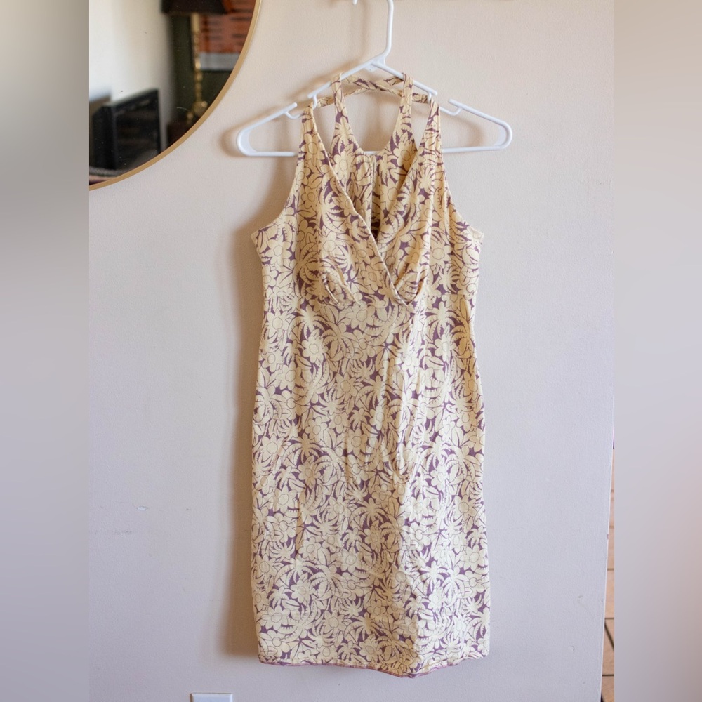 Patagonia Butter Yellow Halter Sundress